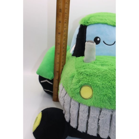 Squishable Tractor Plush Green & Blue Soft Stuffed Toy 12"x12"x10" Kids & Collec - Picture 10 of 12